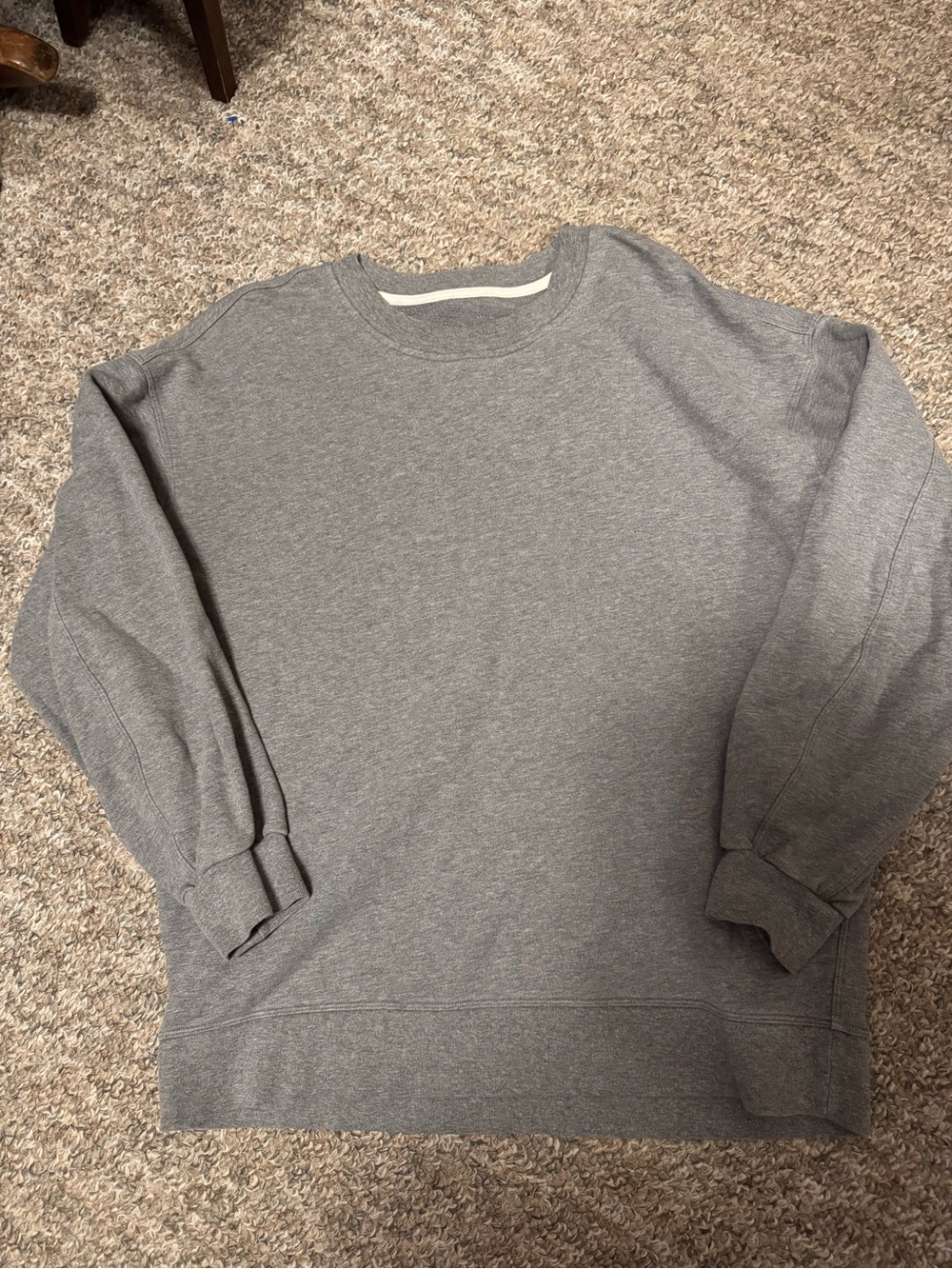 Lululemon Men’s Crewneck Sweatshirt - Heather Gray